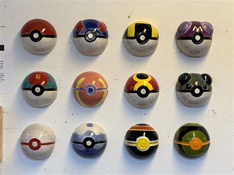 Ceramic Pokeballs My Final College Project Rpokemon