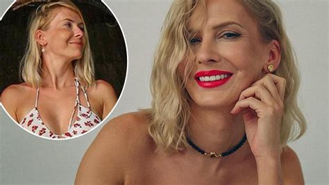 Edyta Pazura Po Trzech Porodach Zapozowa A W Bikini Misternie Wyrze Biony Szcze Ciopak Wida