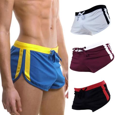 Relaxed Male Swimming Trunks Men Swimwear Short Beach Surf Board Shorts