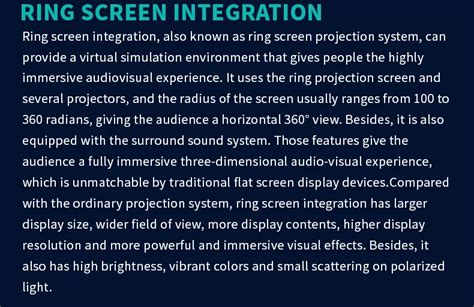 D Immersive Experience Rail Cinema Indoor Entertainment Equipment D D D Naked Eye Arc Sreen