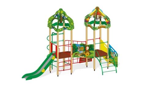 Детский городок — купить уличный игровой городок для детской площадки в ...