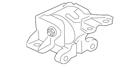 Genuine OEM Trans Mount Part# MN101574 Fits 2008-2017 Mitsubishi: Up To ...