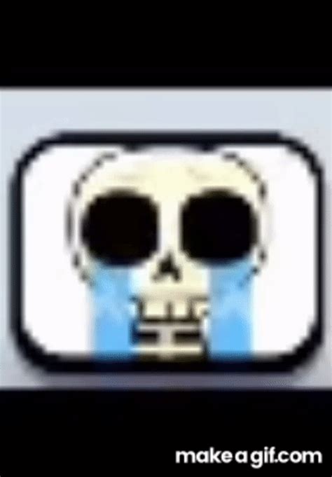 Skeleton Cry Clash Royale Emote Sound Effects On Make A 