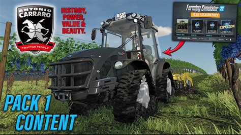 Antonio Carraro Pack Dlc Fs22 Mod Review Farming Simulator 22 Info Sharing Ps5 Youtube