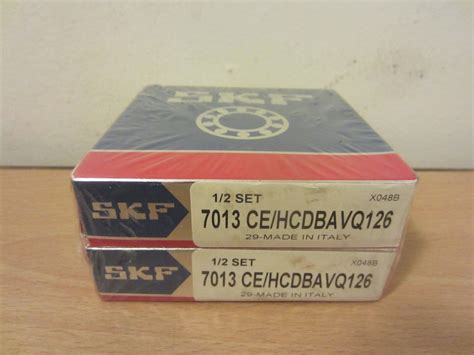 SKF 7013 CE/HCDBA VQ126 SUPER PRECISION BEARINGS / FAFNIR 2MMVC9113HX ...