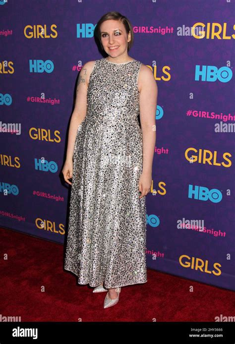 Lena Dunham Attends The New York Premiere Of Girls Season 3 Held At