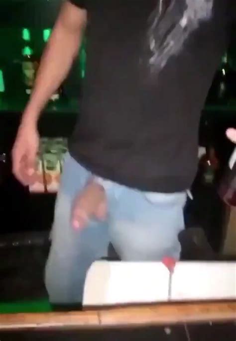 Hot Bartender With Cock Out ThisVid