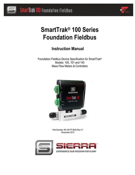 PDF SmartTrak 100 Series Foundation Fieldbus DOKUMEN TIPS