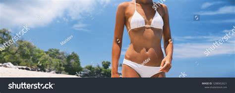 Sexy Bikini Body Sun Tanned Skin Stock Photo Shutterstock