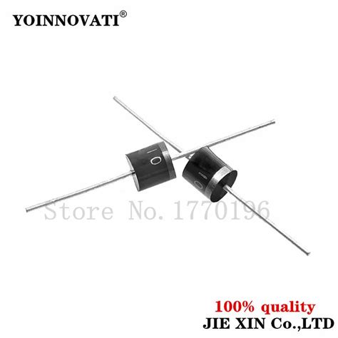 20pcs/lot 10A10 10A 1000V 1KV 10 Amp Axial Rectifier Diode Best quality ...