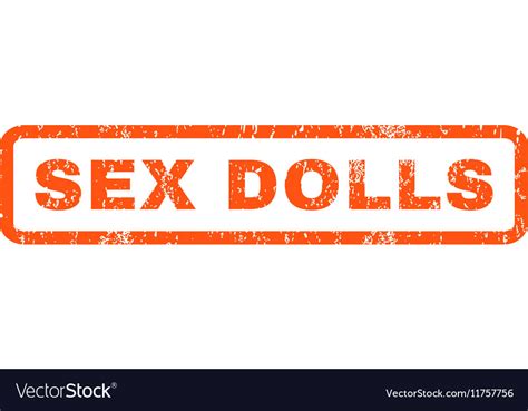 Sex Dolls Rubber Stamp Royalty Free Vector Image