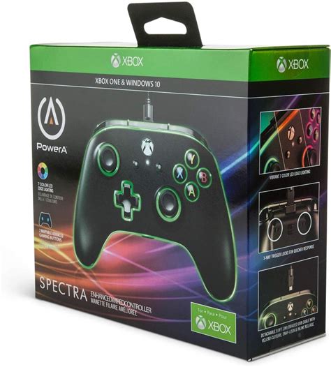 PowerA Spectra Enhanced Illuminated Xbox One Wired Controller gets ...