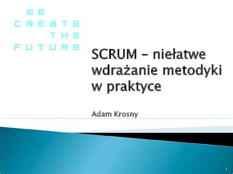 Pdf Scrum Nie Atwe Wdra Anie Metodyki W Praktyce Co To