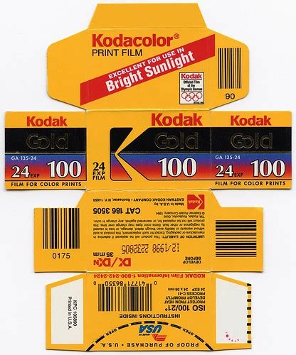 Kodak Gold 100 | This is what the packaging looked like for … | Flickr