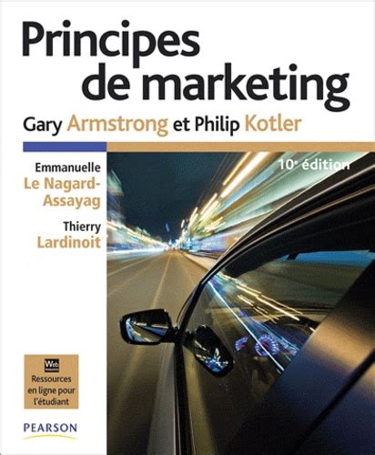 Principes De Marketing De Gary Armstrong Livre Decitre