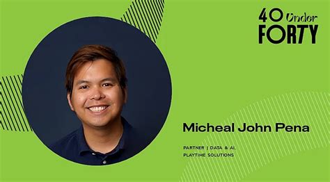 micheal john pena  pioneer  data driven digital transformation