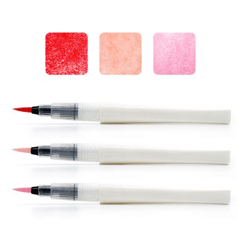 Glitter Brush Marker Set - Pinks - 3 Pack - Scrapbook.com