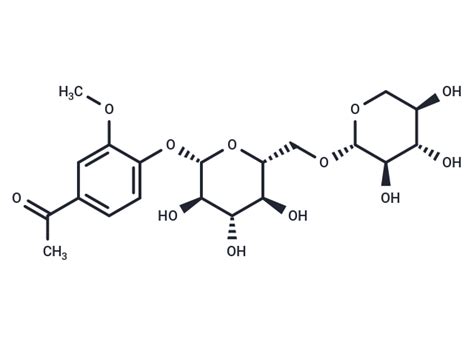 acetovanillone primeveroside targetmol