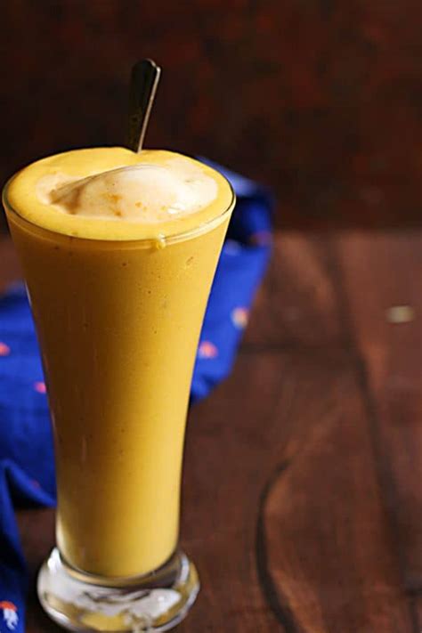 Mango Milkshake Creamy And Thick Cook Click N Devour