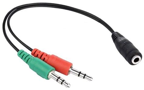 Переходник Jack 3.5 (f) 2 x jack 3.5 (m) 0.3m - купить с доставкой по ...