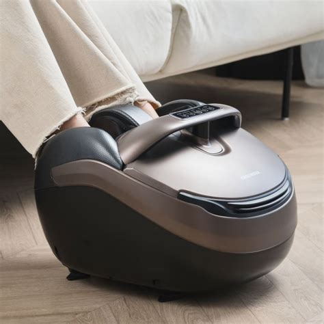 Массажер для ног Ergonova MaxiGO 4 электрический с подогревом ...