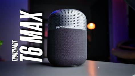 Max Bass Max Size Bluetooth Speaker Tronsmart Element T6 Max YouTube