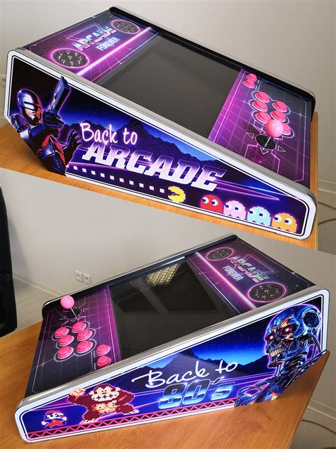 Bartop "Back to Arcade" | Mini arcade, Arcade, Arcade room