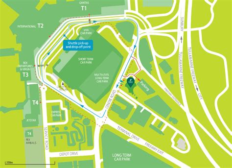 Terminal 4 bus bay Melbourne airport Megasorber - amums.blog