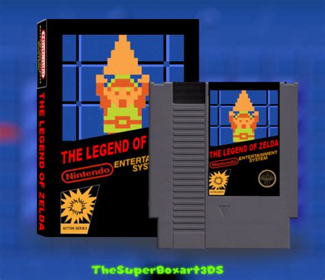 Legend Of Zelda Nes Box Art