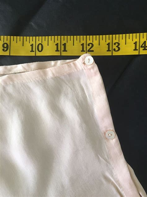 Vintage S Panties Silk Satin Lace Lingerie Tap Pa Gem