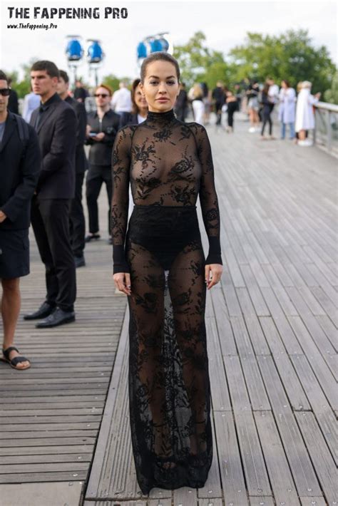 Rita Ora Exposed Her Naked Tits Braless 23 Photos The Fappening