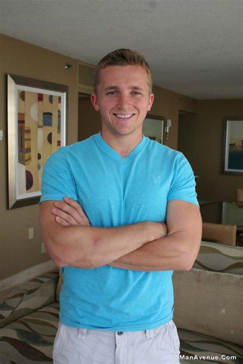 Blonde Hair Blue Eyed Naked Hunk Jon Davis By ManAvenue