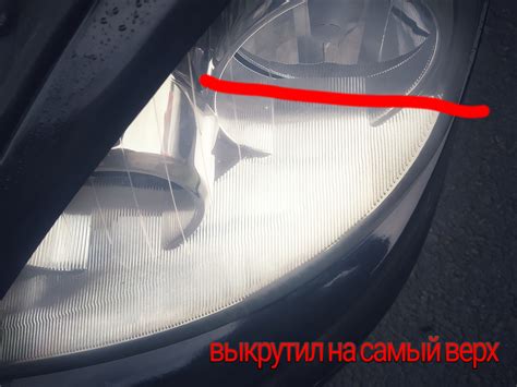 Регулировка ближнего света — Lada Приора универсал, 1,6 л, 2011 года ...