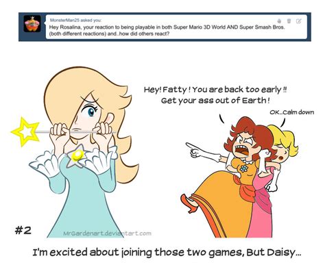 Rosalinas Reaction 2 By Mrgardenart On Deviantart