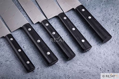 Набор из 5-ти кухонных ножей Masahiro 11582 купить с доставкой