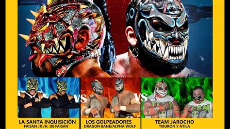 Dragon Bane Y Alpha Wolf Los Golpeadores Vs Team Jarocho Vs Santa