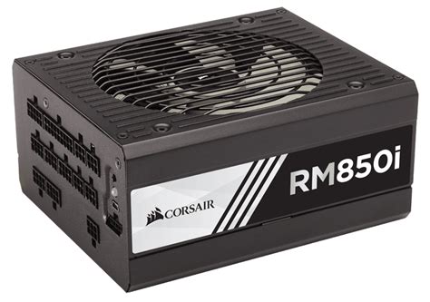 RMi Series™ RM850i — 850 Watt 80 PLUS® Gold Certified Fully Modular PSU