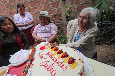 Mamá Julia Celebra Sus 118 Años En Espera Del Récord Guinness