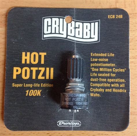 Dunlop CRYBABY Hot Potz II ECB B Reverb UK