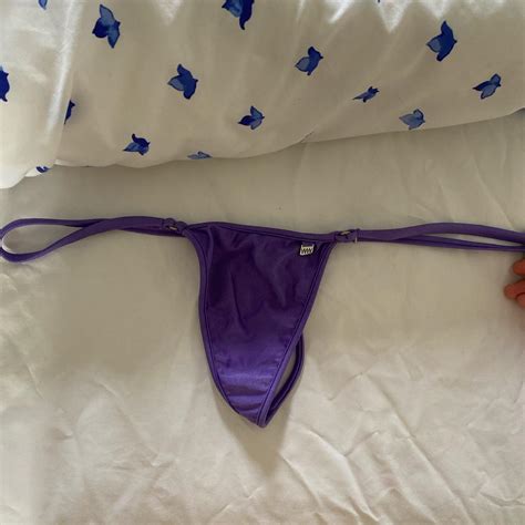 Wicked Weasel Bikini G String Bottom Size Small Cut Depop