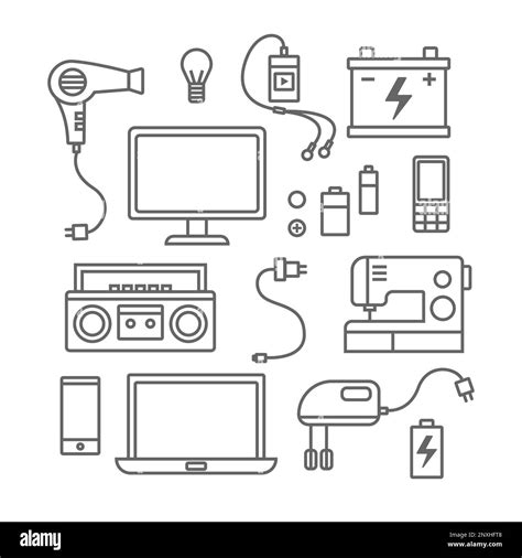 E Waste Black And White Stock Photos Images Alamy