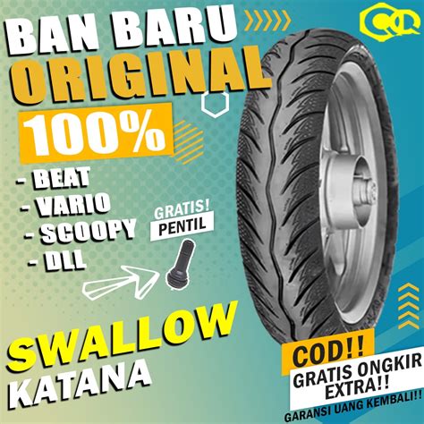 Jual Ban Depan Belakang Tubles Motor Matic Beat Vario Scoopy Ban