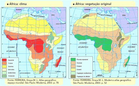 Clima E Vegetacao Da Africa - ESTUDOS DE GEOGRAFIA 2014: CLIMA E VEGETAÇÃO AFRICANOS