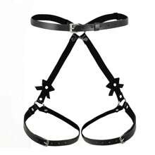 Leather Harness Sexy Thigh Garter Women Underwear Sword Belt Sexy Lingerie Punk Leg Harness