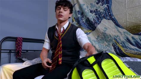 Harley Xavier Caught Asher Day Messing Around With The Dildo Gay Porn PleaseFuckMeDaddy