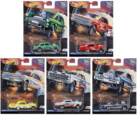 Amazon Hot Wheels Car Culture Dragstrip Demons Set Of