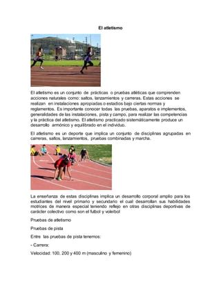 Atletismo PDF