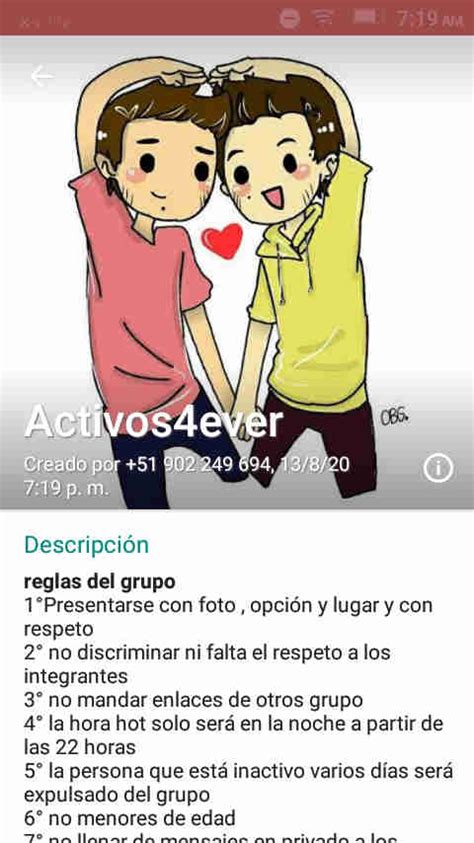 Grupos GAY de WhatsApp de PERÚ GAY Groups in WhatsApp Guia GAY Colombia