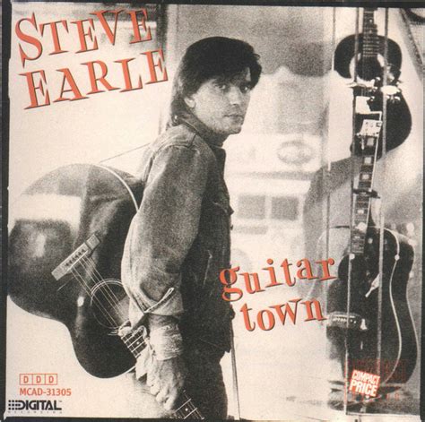 Steve Earle - Guitar Town (1989, CD) | Discogs