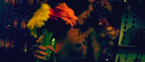 Naked Michelle Romano In The Black Room